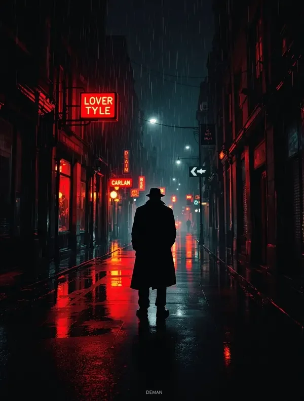 黄果短剧《探案手记：雨夜屠夫》封面