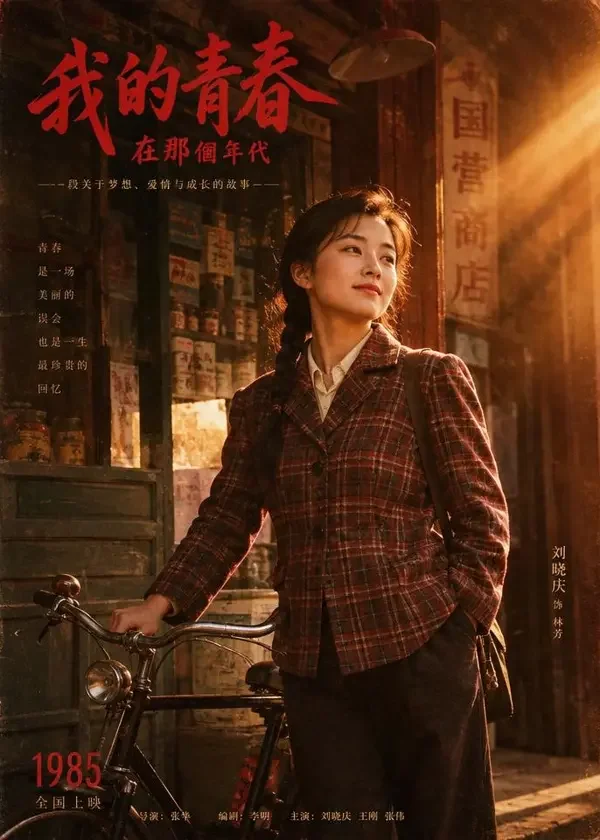 短剧《重生八零：我嫁给了全厂最穷的技术员》穿越重生题材封面，主演林晚舟 × 江渡
