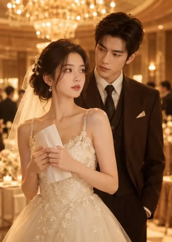 短剧《闪婚厚爱：老公竟是隐藏大佬》甜宠题材封面，主演韩夏 × 陆承越